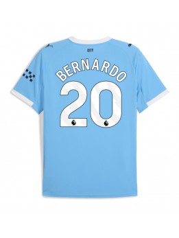 Manchester City Bernardo Silva #20 Replika Hemmakläder 2025-26 Kortärmad